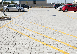 Parking areas and plazas application