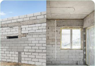 Residential walls and partitions application